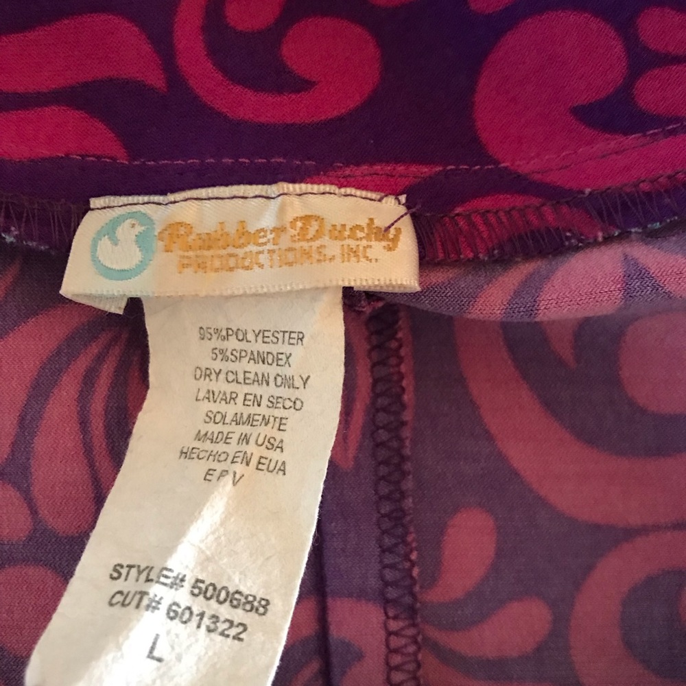 RUBBER DUCKY PRODUCTIONS DRESS SZ L - Picture 6 of 6